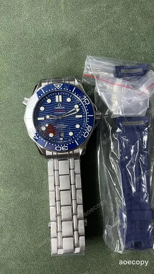 人気モデル オメガ シーマスター ブルー ウォッチ N級品 8800 No.0081